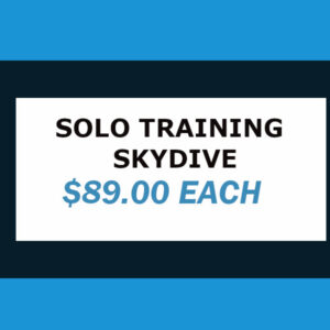 SOLO TRAINING SKYDIVE